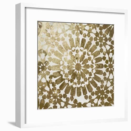 Moroccan Gold I-Color Bakery-Framed Giclee Print