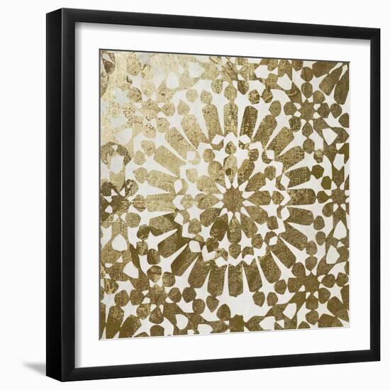 Moroccan Gold I-Color Bakery-Framed Giclee Print