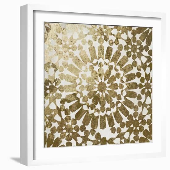 Moroccan Gold I-Color Bakery-Framed Giclee Print