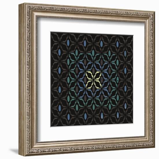 Moroccan Grill (Teal)-Susan Clickner-Framed Giclee Print