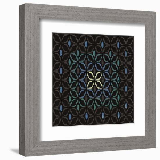 Moroccan Grill (Teal)-Susan Clickner-Framed Giclee Print