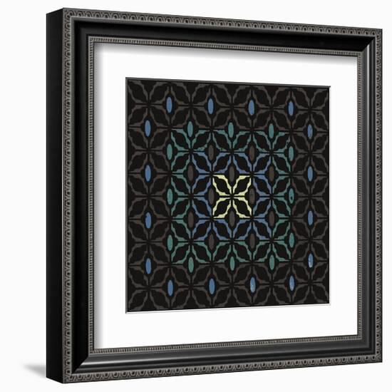 Moroccan Grill (Teal)-Susan Clickner-Framed Giclee Print