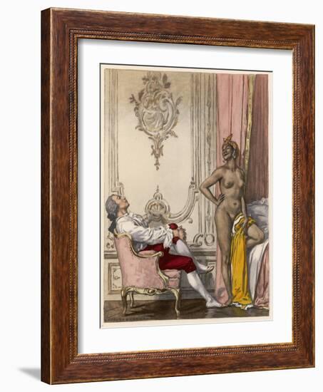 Moroccan Mistress-Auguste Leroux-Framed Photographic Print