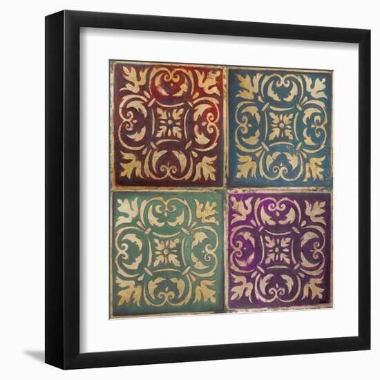 Moroccan Mosaic Patch I-Patricia Pinto-Framed Art Print