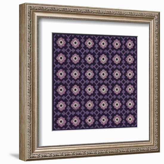 Moroccan Pawn Flower (Purple)-Susan Clickner-Framed Giclee Print