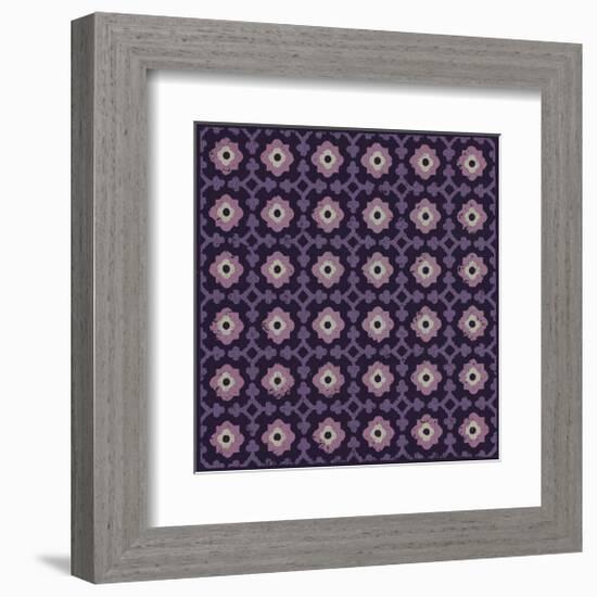 Moroccan Pawn Flower (Purple)-Susan Clickner-Framed Giclee Print