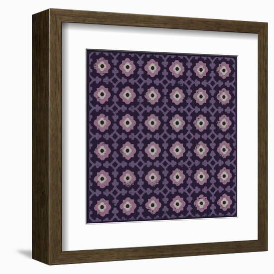 Moroccan Pawn Flower (Purple)-Susan Clickner-Framed Giclee Print