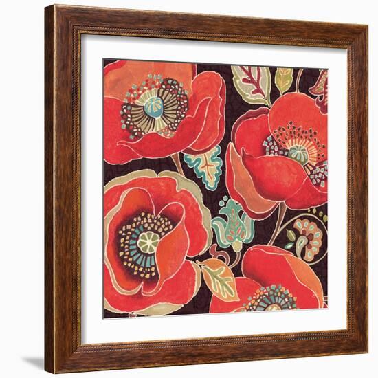 Moroccan Red IV-Daphne Brissonnet-Framed Art Print