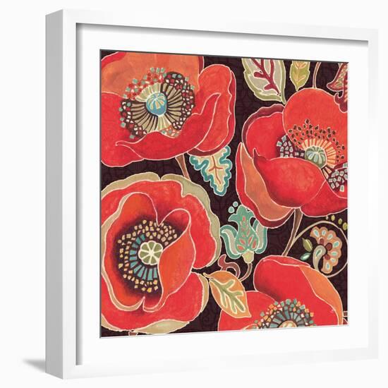 Moroccan Red IV-Daphne Brissonnet-Framed Art Print