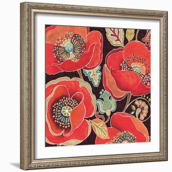 Moroccan Red IV-Daphne Brissonnet-Framed Premium Giclee Print