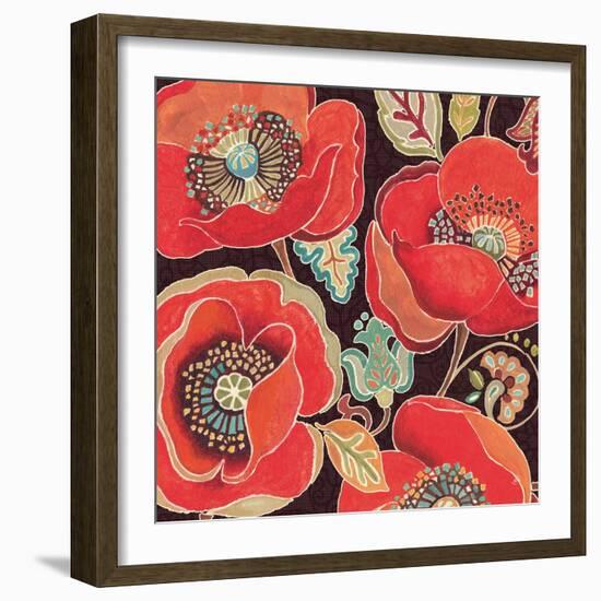 Moroccan Red IV-Daphne Brissonnet-Framed Premium Giclee Print