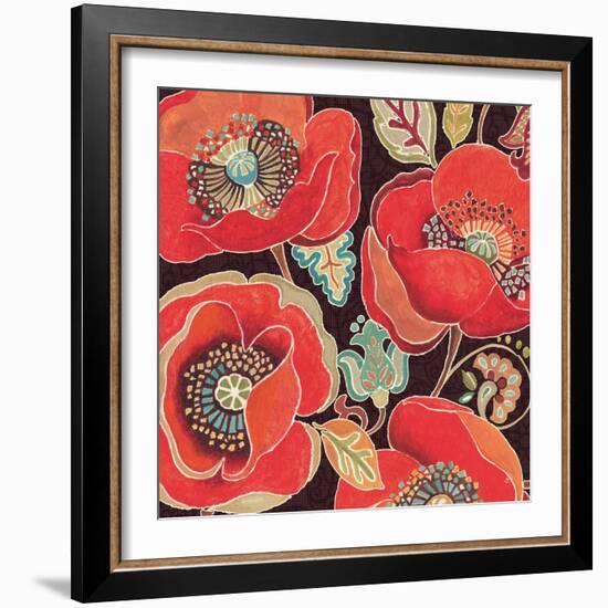 Moroccan Red IV-Daphne Brissonnet-Framed Premium Giclee Print