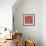 Moroccan Red IV-Daphne Brissonnet-Framed Art Print displayed on a wall