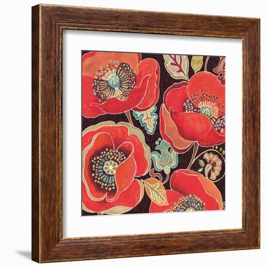 Moroccan Red IV-Daphne Brissonnet-Framed Art Print