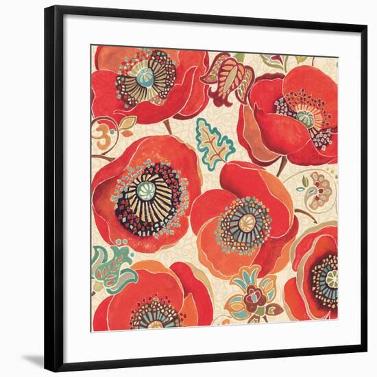 Moroccan Red Light I-Daphne Brissonnet-Framed Premium Giclee Print