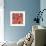 Moroccan Red V-Daphne Brissonnet-Framed Premium Giclee Print displayed on a wall