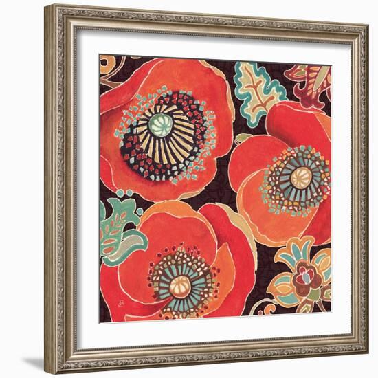 Moroccan Red V-Daphne Brissonnet-Framed Art Print