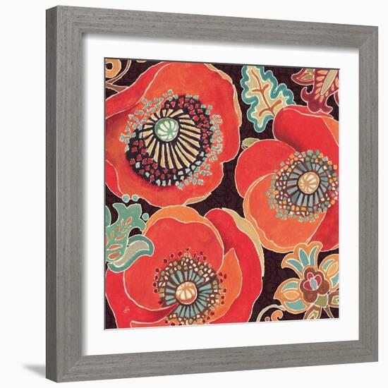 Moroccan Red V-Daphne Brissonnet-Framed Art Print