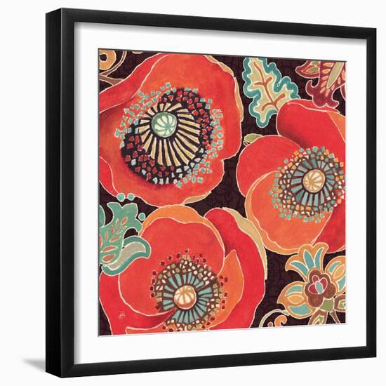 Moroccan Red V-Daphne Brissonnet-Framed Art Print