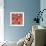 Moroccan Red V-Daphne Brissonnet-Framed Art Print displayed on a wall