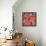 Moroccan Red V-Daphne Brissonnet-Framed Stretched Canvas displayed on a wall