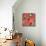 Moroccan Red V-Daphne Brissonnet-Framed Stretched Canvas displayed on a wall