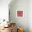 Moroccan Red V-Daphne Brissonnet-Framed Art Print displayed on a wall