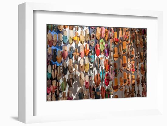 Moroccan Sandals-Richard Silver-Framed Photographic Print