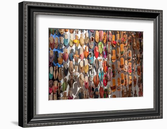 Moroccan Sandals-Richard Silver-Framed Photographic Print