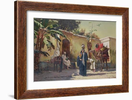 Moroccan Scene-Rudolphe Ernst-Framed Giclee Print