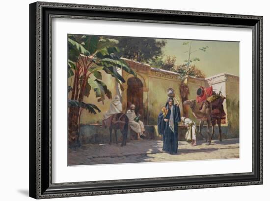 Moroccan Scene-Rudolphe Ernst-Framed Giclee Print