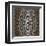 Moroccan Tile with Diamond (Neutrals)-Susan Clickner-Framed Giclee Print