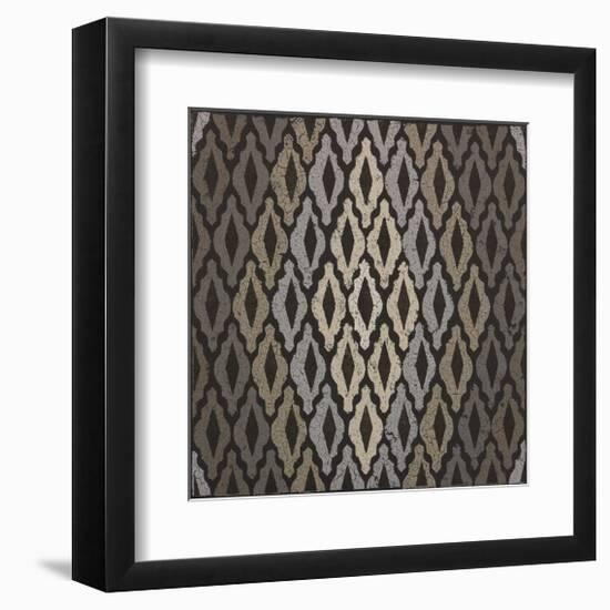 Moroccan Tile with Diamond-Susan Clickner-Framed Giclee Print