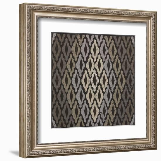 Moroccan Tile with Diamond-Susan Clickner-Framed Giclee Print