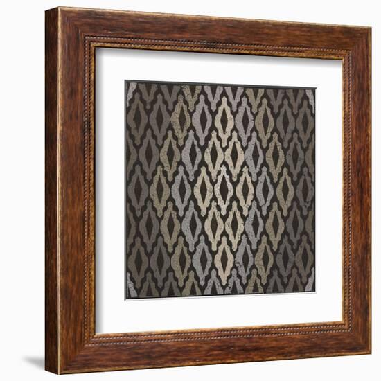 Moroccan Tile with Diamond-Susan Clickner-Framed Giclee Print