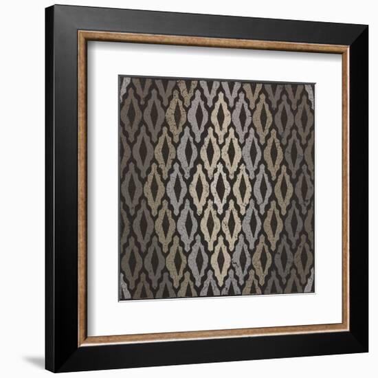 Moroccan Tile with Diamond-Susan Clickner-Framed Giclee Print