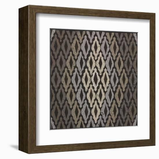 Moroccan Tile with Diamond-Susan Clickner-Framed Giclee Print