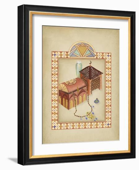 Moroccan Treasure II-Vanna Lam-Framed Art Print