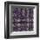 Moroccan Twelve Point Star (Purple)-Susan Clickner-Framed Giclee Print