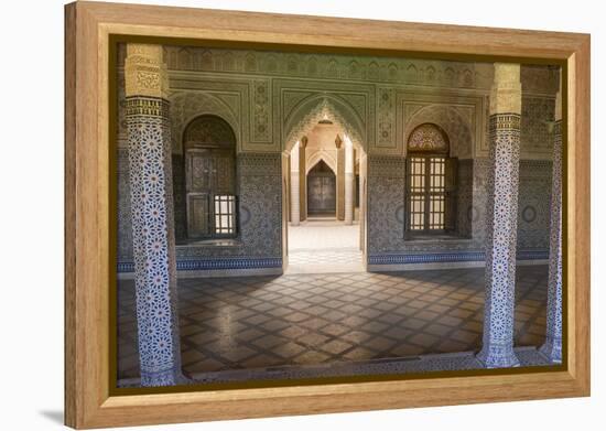 Morocco, Agdz, the Kasbah of Telouet Fortress-Emily Wilson-Framed Premier Image Canvas