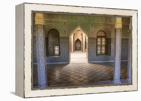 Morocco, Agdz, the Kasbah of Telouet Fortress-Emily Wilson-Framed Premier Image Canvas