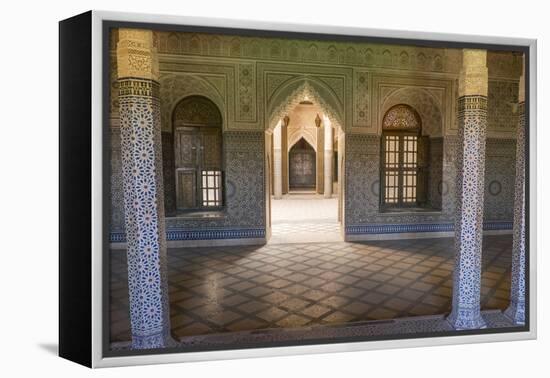 Morocco, Agdz, the Kasbah of Telouet Fortress-Emily Wilson-Framed Premier Image Canvas