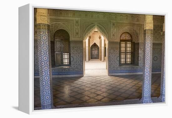 Morocco, Agdz, the Kasbah of Telouet Fortress-Emily Wilson-Framed Premier Image Canvas