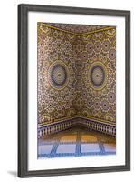 Morocco, Agdz, the Kasbah of Telouet, Zelij Moroccan Tile Work-Emily Wilson-Framed Photographic Print
