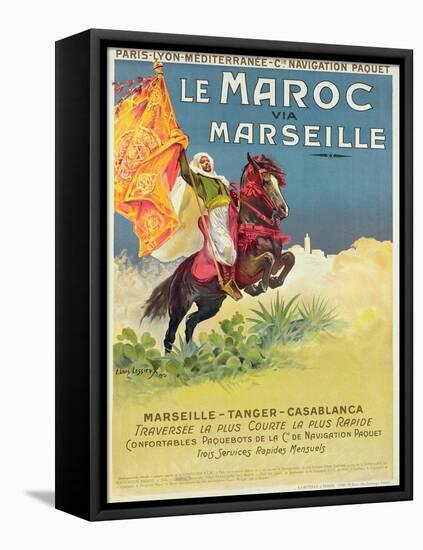 Morocco and Marseille Poster, 1913-Ernest Louis Lessieux-Framed Premier Image Canvas