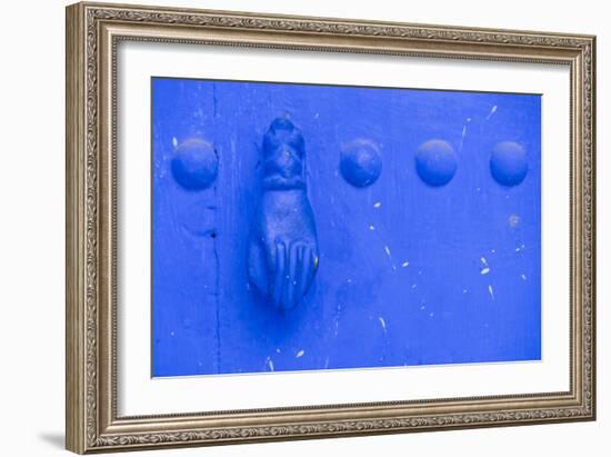 Morocco, Chaouen . Distinctive Features of Moroccan Architecture-Emily Wilson-Framed Photographic Print