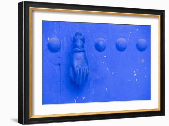 Morocco, Chaouen . Distinctive Features of Moroccan Architecture-Emily Wilson-Framed Photographic Print