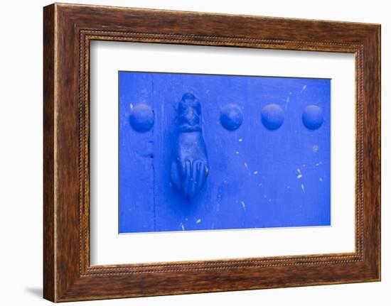 Morocco, Chaouen . Distinctive Features of Moroccan Architecture-Emily Wilson-Framed Photographic Print