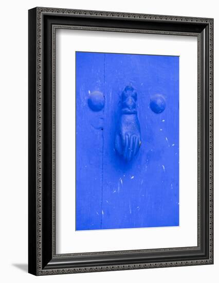 Morocco, Chaouen, Traditional Fatima Door Knocker-Emily Wilson-Framed Photographic Print