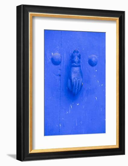 Morocco, Chaouen, Traditional Fatima Door Knocker-Emily Wilson-Framed Photographic Print